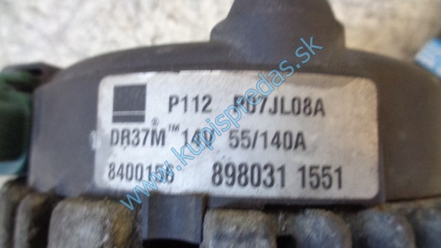 alternátor na opel zafiru B 1,7dti, 8980311551